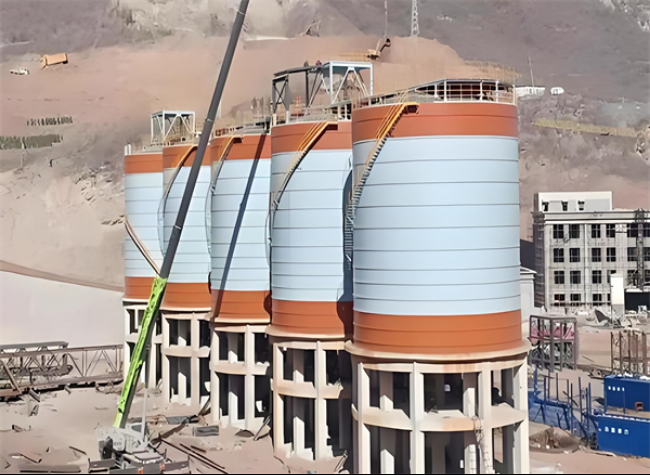 槐荫高架钢板仓