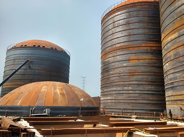 槐荫焦粉钢板仓